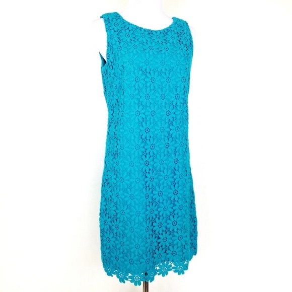 Lilly Pulitzer Dresses & Skirts - Lilly Pulitzer Lela Sleeveless Shift Lace Dress 6